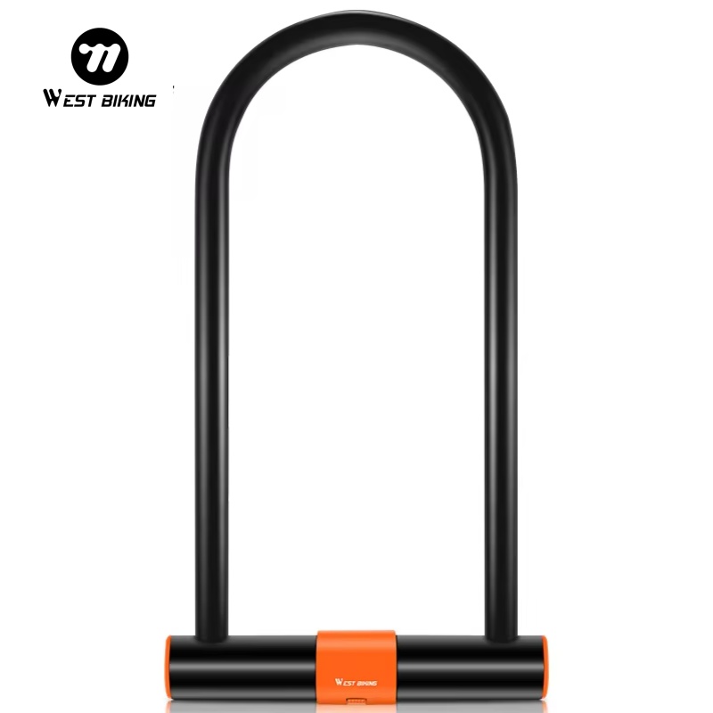 U Lock Heavy Duty - WEST BIKING-cerradura en U de acero