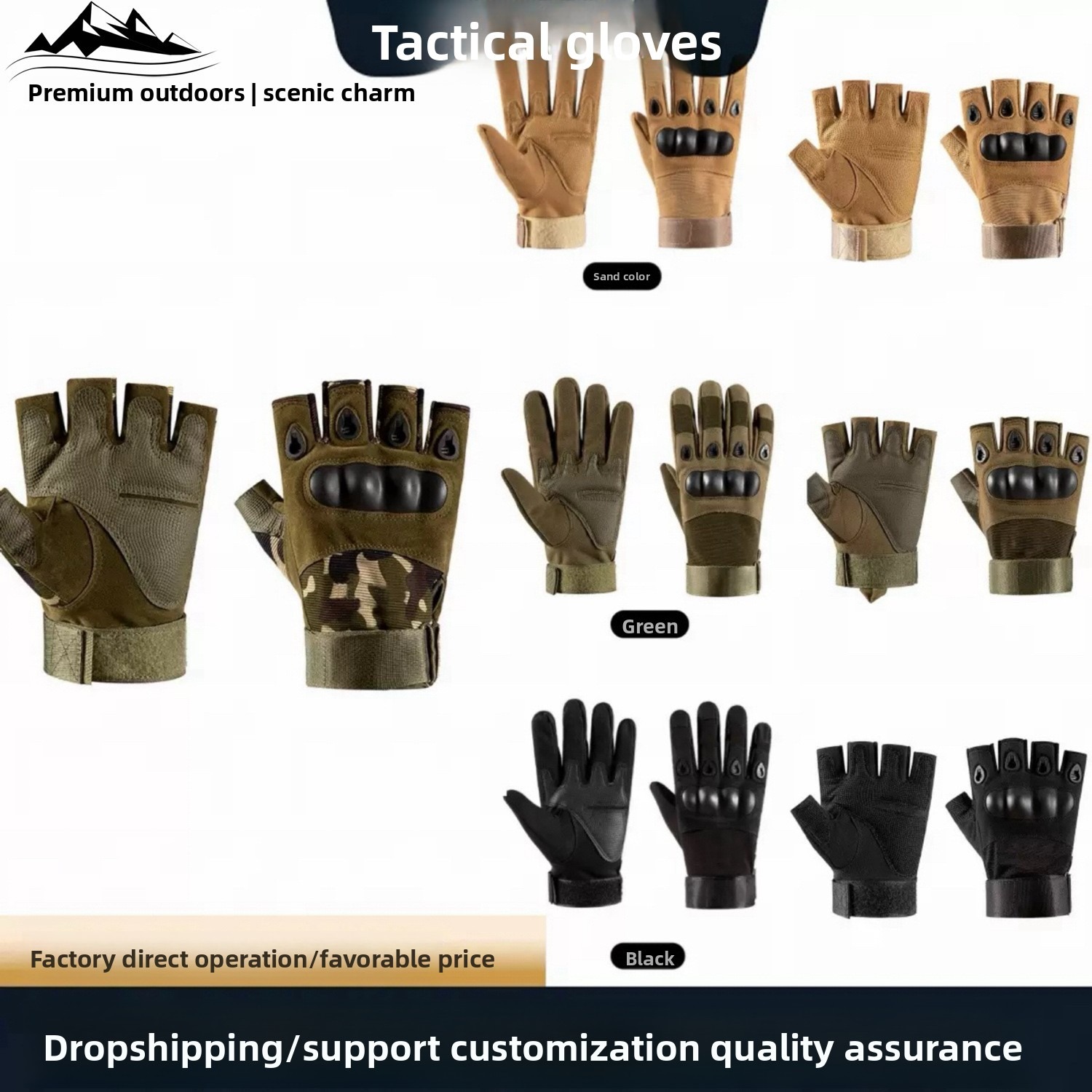 Guantes tácticos para exterior - Cycling Commute Training reseña y precio