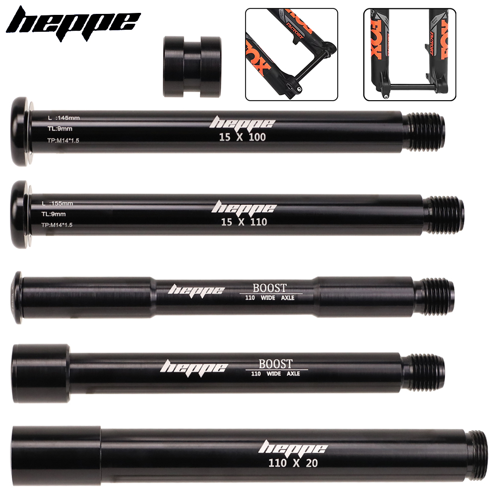 HEPPE bicicleta 15x1 0/110 20x - Dynamo Hub Front reseña y precio