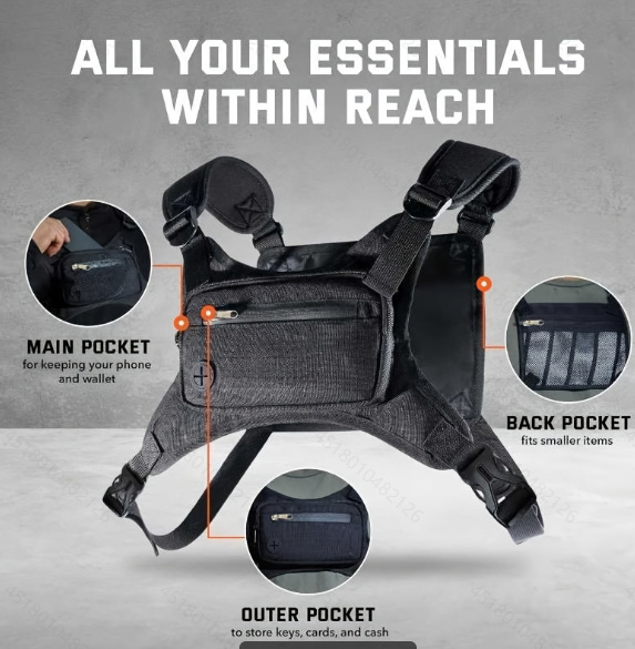Bolsa de pecho para exteriores - Cycling Commute Training reseña y precio